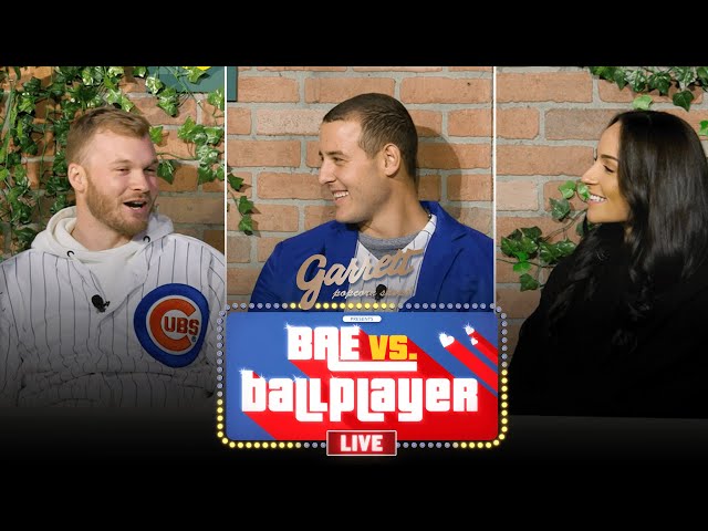 Anthony Rizzo Reveals His Favorite Musician, Pet Peeve & More | Bae vs. Ballplayer LIVE