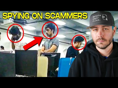 SETTING A TRAP FOR A SCAM CALL CENTER