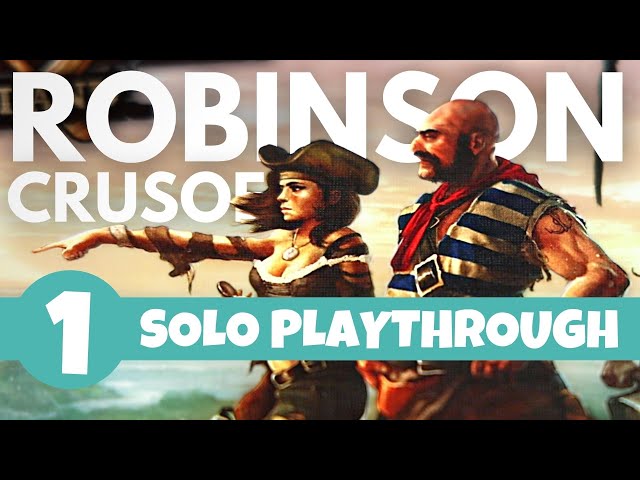 Jenny Needs Help! | Part 1 | Robinson Crusoe Board Game | Solo Playthrough | How to Play