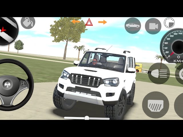 Indian car simulator 3D game Scorpio Top speed mode 😱😱😱😱😱😱