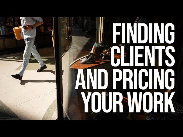 Pricing your Photography and Finding Clients