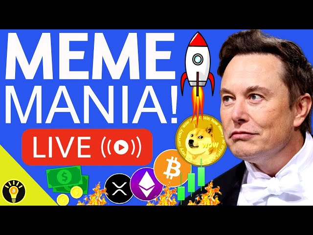 LIVE - Elon Musk PUMPS Dogecoin with Tesla as MemeCoins Surge & Craig Wright NOT Satoshi!