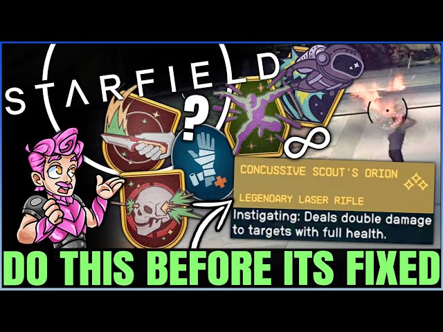 Starfield - THIS CHANGES THE GAME - 1 Shot ALL Enemies - Secret Best Skill Guide & More!