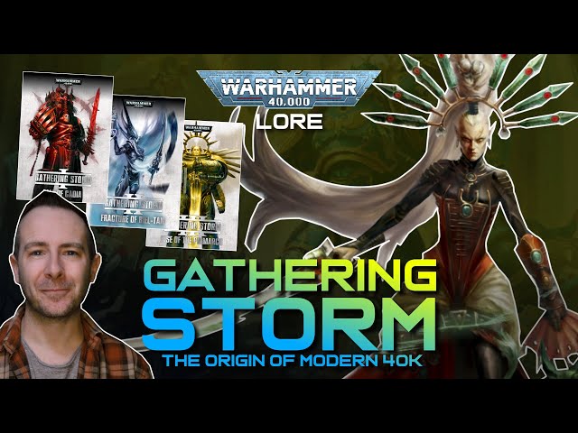 GATHERING STORM: The Origin of Modern Warhammer 40k | Warhammer 40,000 Lore