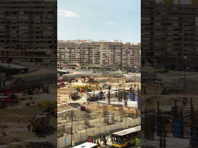 A Glimpse at the Future of Lisbon’s CAMPO NOVO in Time-Lapse #shorts