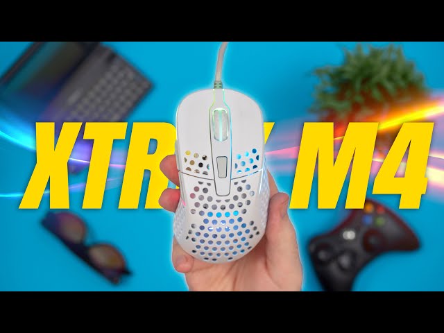 Xtrfy M4 - Jaw Dropping, 69g, High Performance Gaming Mouse
