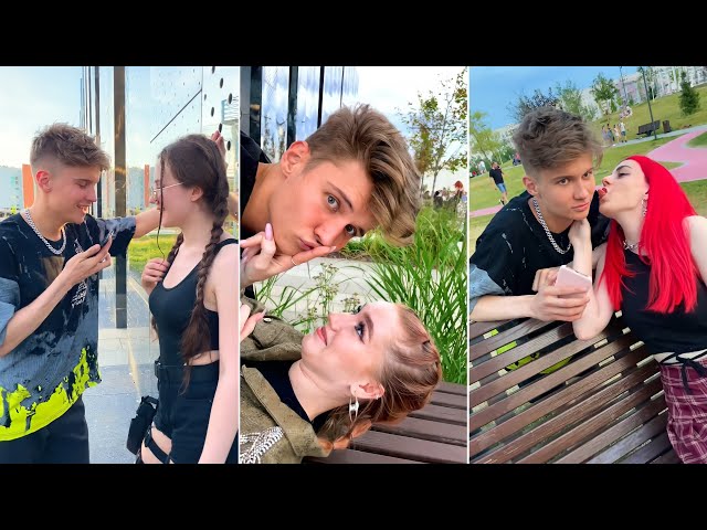 TikTok Couple Goals Compilation - Best Videos Flirting with Russian Girls In Public Of Alex Miracle