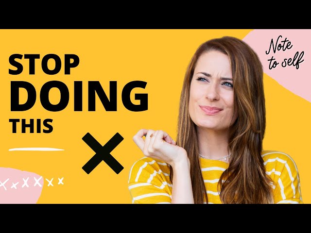 5 Things I want to Stop Doing in 2021 (as an Online Business Owner)