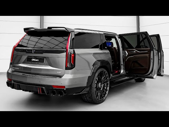 New 2024 Cadillac Escalade V ESV by Larte Design - Sound, Interior and Exterior