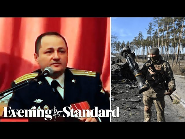 Ukraine: Kremlin ‘loses another General’ as Russian 'hero' slams 'incomprehensible' war