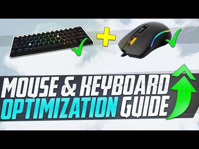 You NEED to try these MOUSE and keyboard OPTIMIZATIONS NOW! 🖱️✅