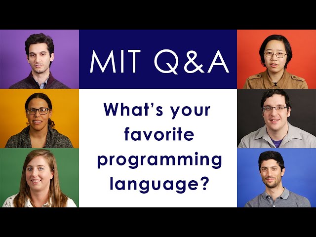 Favorite programming languages of MIT Computer Scientists