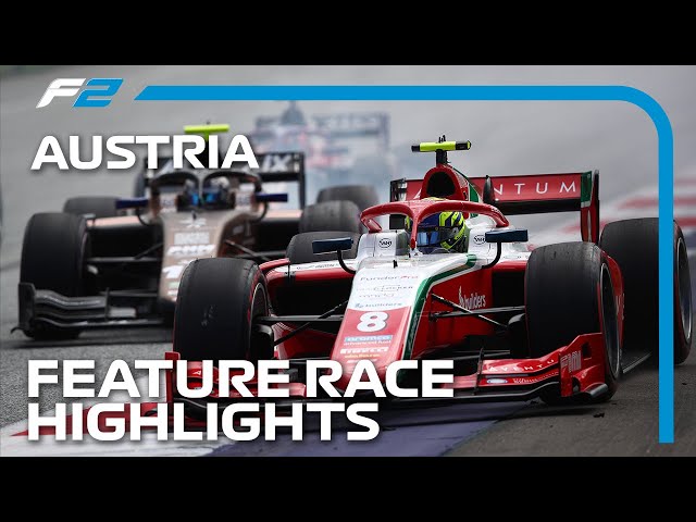 F2 Feature Race Highlights | 2023 Austrian Grand Prix