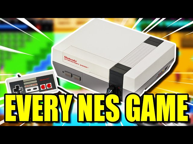 Playing EVERY NES Game!
