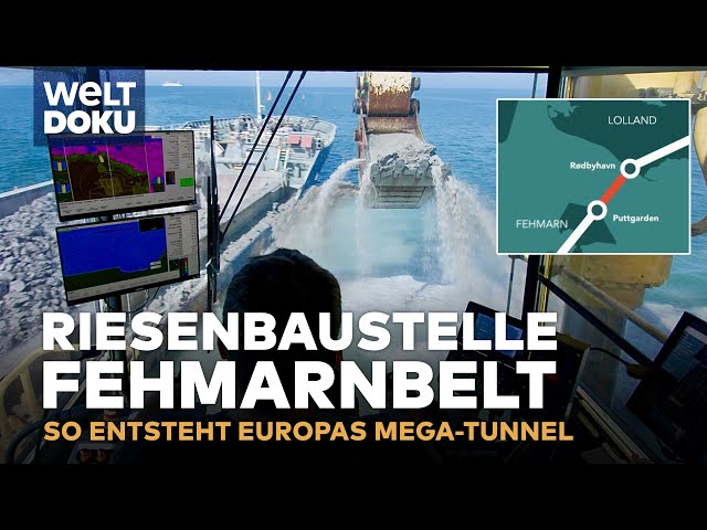 RIESENBAUSTELLE FEHMARNBELT: Mega-Absenktunnel zwischen Deutschland und Dänemark | WELT HD Doku