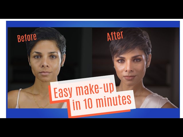 How To: Easy Everyday Makeup In Under 10 Minutes / Using 5 products/ Over 40