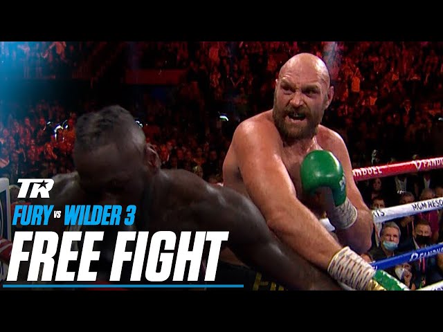 Tyson Fury vs Deontay Wilder 3 | FREE FIGHT | 2021 FIGHT OF THE YEAR | Fury Returns Dec 3 ESPN+