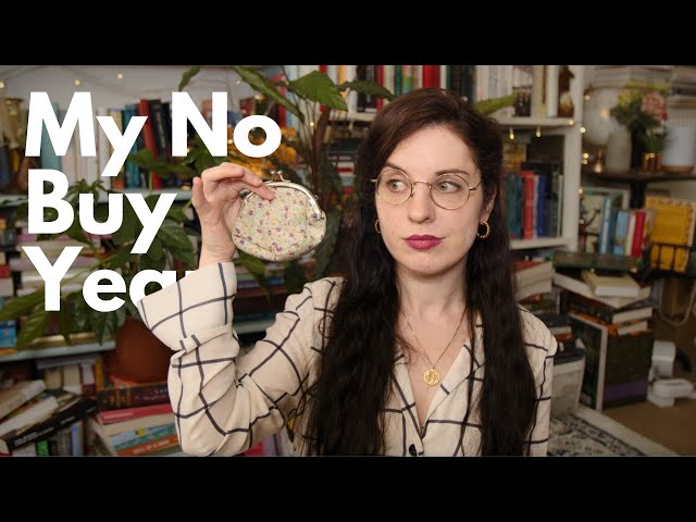 My No Buy Year | Quitting Spending Money for a Year