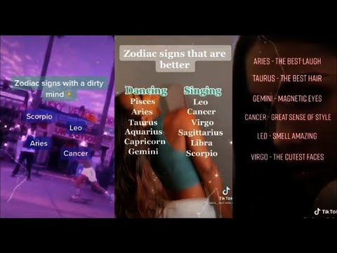 Zodiac Signs TikTok Compilation 🔮Part 23🔮