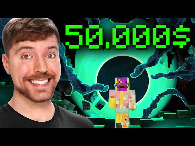 Mr.Beast 50 Bin Dolarlık Minecraft Modu!