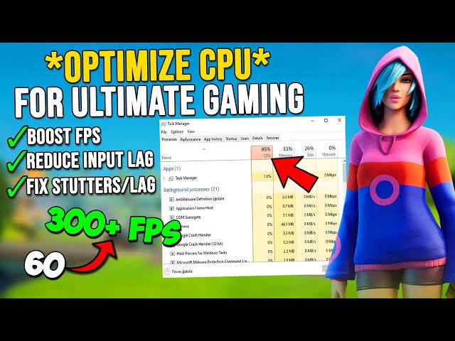 How To Optimize CPU/Processor For Gaming - Boost FPS & Fix Stutters (2020)