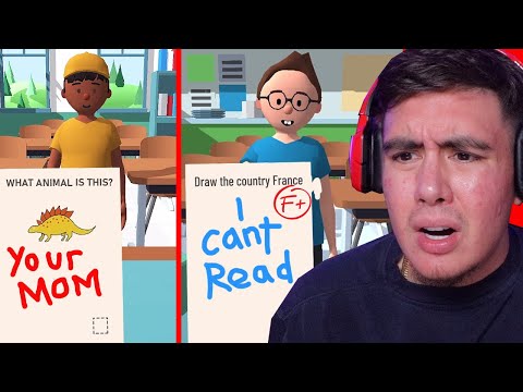 These Kids Are So Dumb it Made ME Looks Smart (and im dumb too) | Teacher Simulator