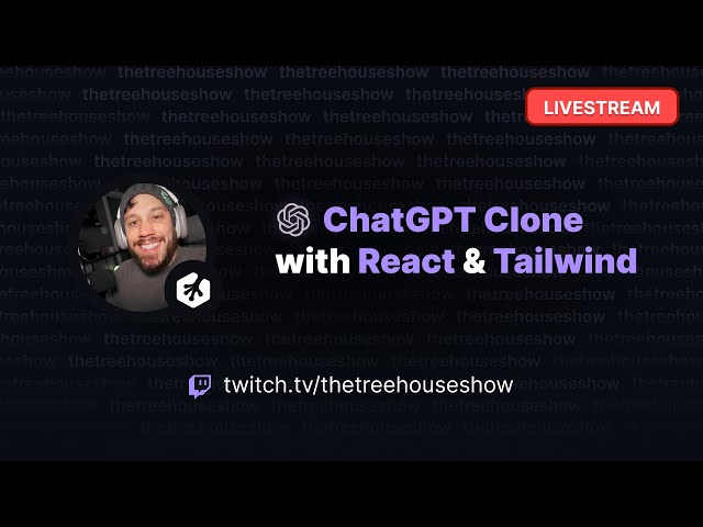 Livestream: ChatGPT Clone with React & Hanging out!