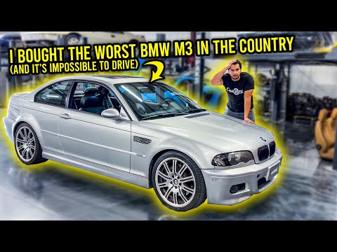 I Bought A BMW E46 M3 For $6,000 And It's Worse Than You Can Imagine