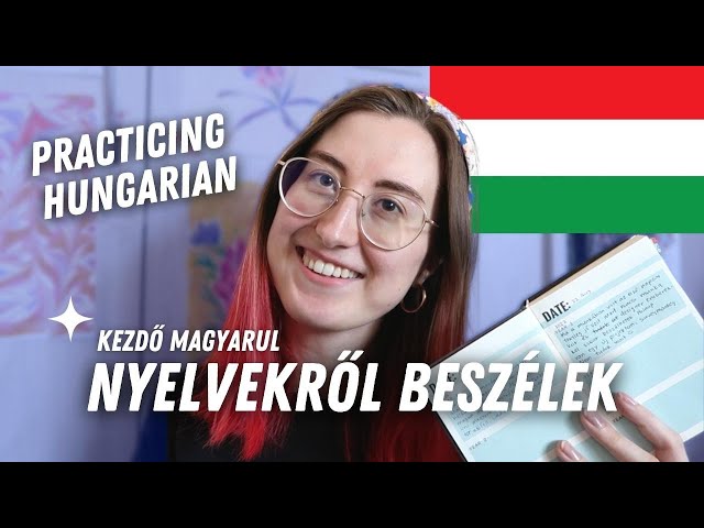 🇭🇺 Dél-afrikai lany mesél magyarul a nyelvekről! Talking about languages in HUNGARIAN!