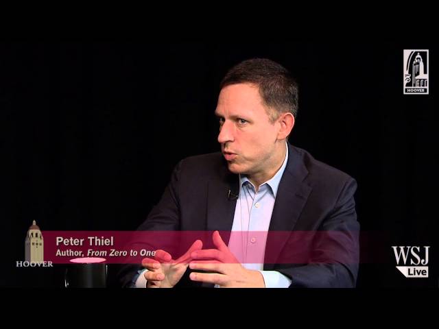 Peter Thiel on markets, technology, and education