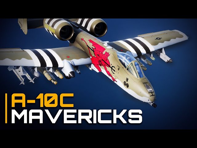 Ripple Fire 6 Mavericks in One Pass while using the A-10C Warthog [DCS World]