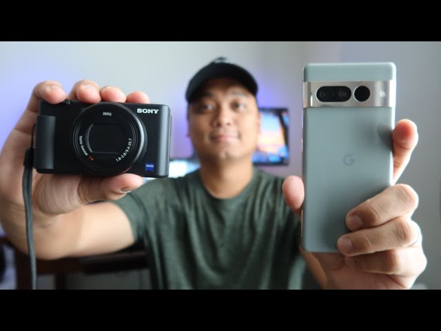 Google Pixel 7 Pro vs Sony ZV-1 vlogging test! Which is better?