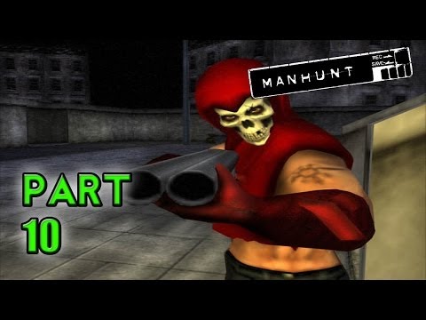 GRAVEYARD SHIFT! - Manhunt (Part 10 - Haunted Gaming)