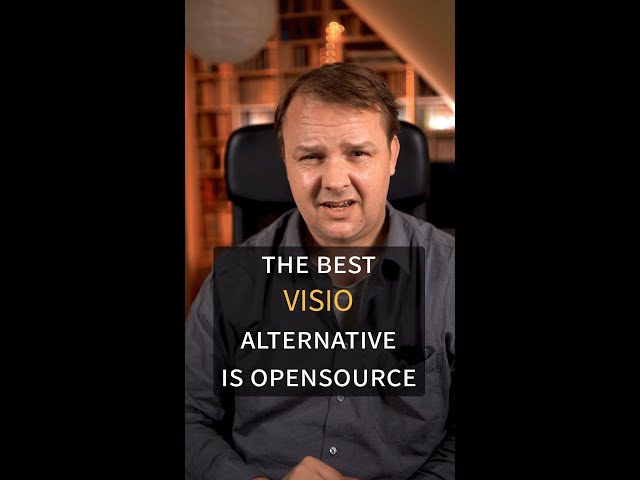 THE BEST VISIO ALTERNATIVE IS OPENSOURCE! | #shorts