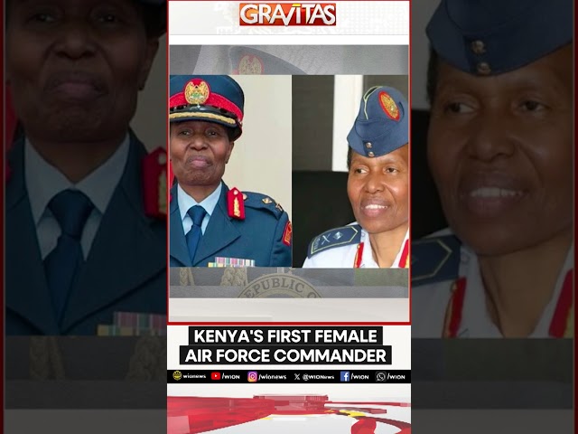 Gravitas | Kenya's first female air force commander | WION Shorts