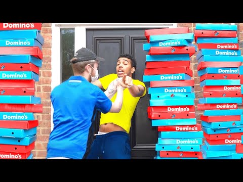 PRANKING Pizza Delivery Men Then TIPPING Them