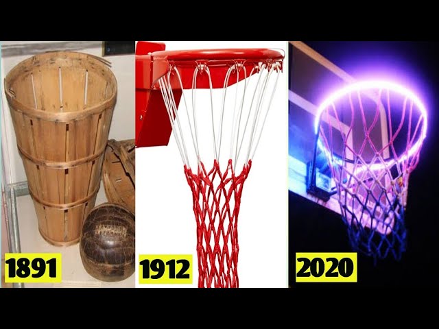 Evolution of the Basketball Hoop 1891 - 2020 | History of basketball