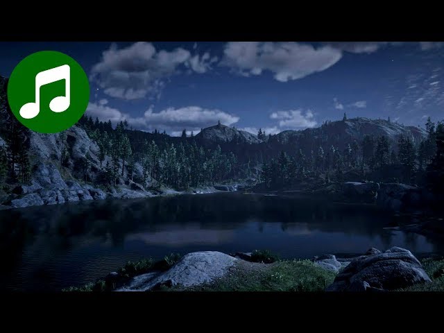 RED DEAD REDEMPTION 2 Ambient Music & Ambience 🎵 Night at the Lake (RDR2 Soundtrack | OST)