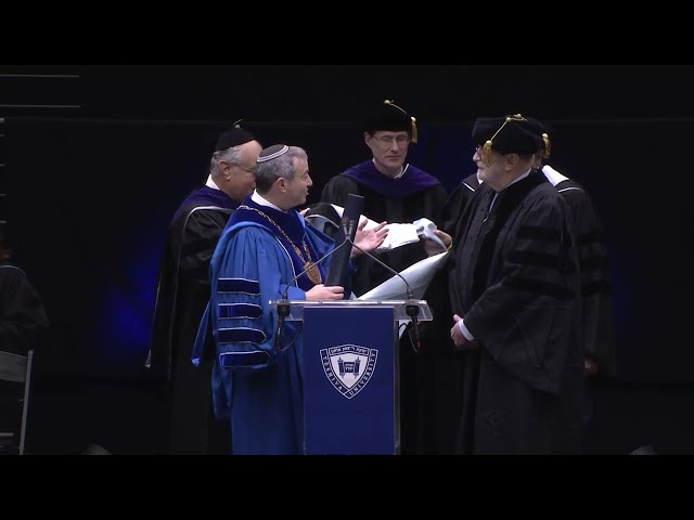 YU Commencement 2022: Honorary Degree Kenneth Jacobson