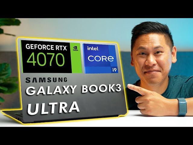 Samsung's MOST POWERFUL Laptop EVER: Galaxy Book3 ULTRA (Nvidia 4070 Edition)