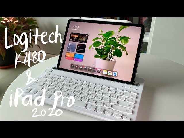 Logitech K480 on the iPad Pro 2020