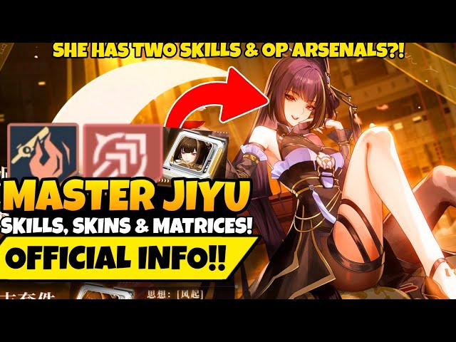 MASTER JIYU Official Skills, 3 Star Skin & Matrices!! Official Info Revealed!!