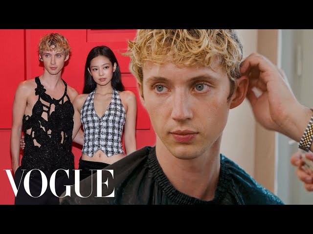 Troye Sivan Gets Ready for "The Idol" Premiere | Vogue