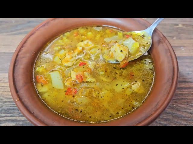 This is the most delicious soup you can make! Soup in 30 minutes! Healthy soup!