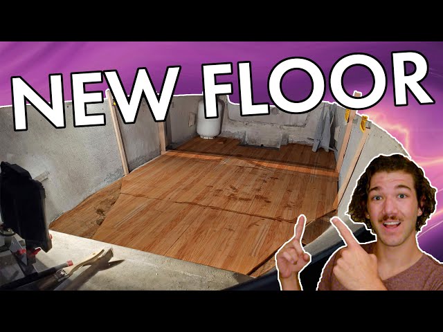 Installing a NEW FLOOR on to a 50 YEAR OLD BOAT (part 4)