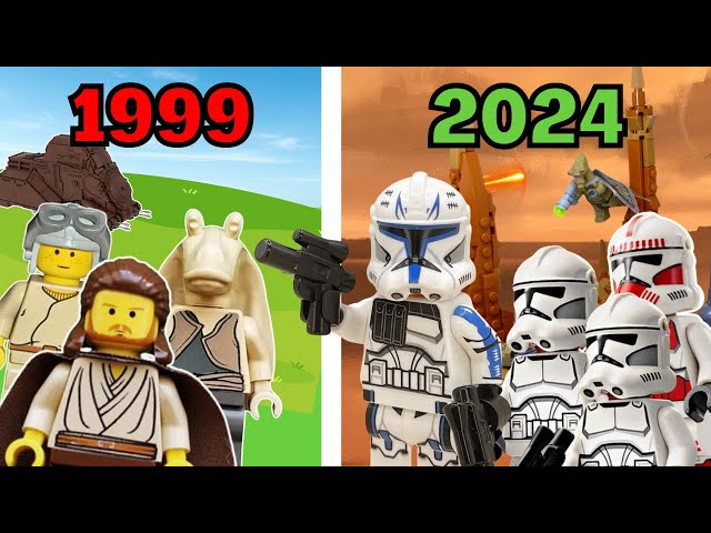 Building a LEGO Star Wars Set from EVERY Year to make a HUGE Battle!