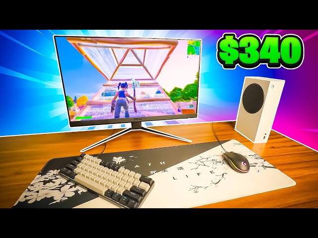 I Had ONLY $340 To Build A Gaming Setup…