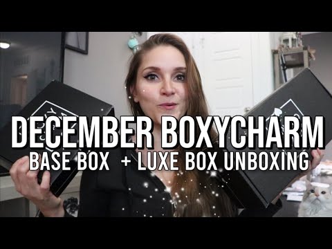 BOXYCHARM DECEMBER 2022 UNBOXING | BASE BOX + LUXE BOX SPOILERS & SNEAK PEEK | GYPSY WIFE LIFE