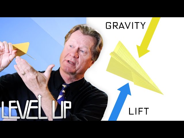 Aerodynamics Explained by a World Record Paper Airplane Designer | Level Up | WIRED