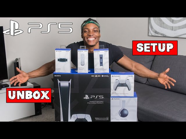Playstation 5 Digital Edition Unboxing and Setup!